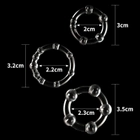 Набір ерекційних кілець Lovetoy Power Plus Triple Beaded Ring Set (22231000000000000) - зображення 6