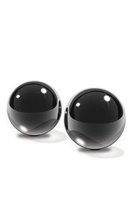 Вагінальні кульки Fetish Fantasy Series Limited Edition Medium Black Glass Ben-Wa Balls (11386000000000000) - зображення 1