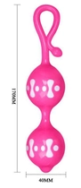 Вагінальні кульки Orgasmic Balls колір рожевий (18280016000000000) - зображення 6