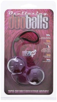 Вагинальные шарики Oscilating Duo Balls цвет фиолетовый (15019017000000000) - изображение 3