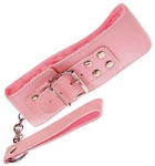 Нашийник з повідцем Pink Plush Collar & Leash (14559000000000000) - зображення 2