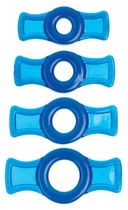 Набір ерекційних кілець TitanMen Cock Ring Set колір блакитний (13228008000000000) - зображення 1