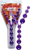 Фіолетовий анально-вагінальний стимулятор (00533000000000000) - зображення 1