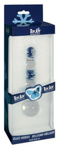 Скляний фалоімітатор Clear Blue Ice (02576000000000000) - зображення 1