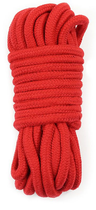 Бондажная мотузка Fetish Bondage Rope 10м колір червоний (+18950015000000000) - зображення 2