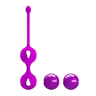 Вагінальні кульки Baile Pretty Love Kegel Tighten колір фіолетовий (04234017000000000) - зображення 4