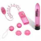 Секс набор Clear Kit Seethru Sextoys цвет розовый (10940016000000000) - изображение 1