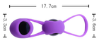 Вагінальні кульки Chisa Novelties Geisha Balls колір фіолетовий (20655035000000000) - зображення 4