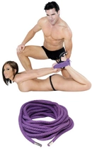 Мотузка Fetish Fantasy Series Japanese Silk Rope колір фіолетовий (03763017000000000) - зображення 4
