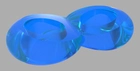 Двойное эрекционное кольцо Chisa Novelties Duo Cock 8 Ball Ring цвет голубой (20658008000000000) - изображение 2