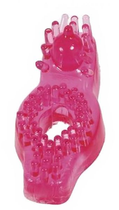 Гелева насадка на пеніс для стимуляції клітора Super Stretch колір рожевий (00826016000000000) - зображення 1