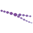 Анально-вагінальний стимулятор Triple у вигляді кульок, ліловий колір фіолетовий (00534017000000000) - зображення 1