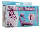 Насадка на пеніс з вібрацією My First Double Penetrator, 12.5 см (12662000000000000) - зображення 2