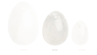 Яйце йоні з натурального каменю La Gemmes Yoni Egg M колір прозорий (21790041000000000) - зображення 4