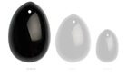 Яйцо йони из натурального камня La Gemmes Yoni Egg L цвет черный (21789005000000000) - изображение 4