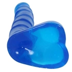 Тонкий блакитний анальний фалос Doc Johnson Raging Hard Ons Slimline Cobalt Blue Jellie 5,5 in (11030000000000000) - зображення 5