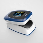 Пульсометр оксиметр на палец (пульсоксиметр) Contex CMS50D2 OLED Blue - изображение 3