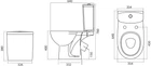 Унитаз-компакт KOLO Freja L7922100U с бачком и сиденьем Duroplast Soft close Click2Clean