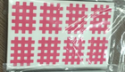 Крос тейп тип А, DL Cross Tape A 2х4 (спіральний тейп) 20 аркушів/упаковка рожевий - зображення 1