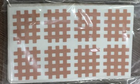 Кросс тейп тип А, DL Cross Tape A 2х4 (спиральный тейп) 20 листов/упаковка телесный - изображение 1