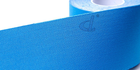 Кинезио тейп KinTape DL RAYON 5см х 5м ВІСКОЗА блакитний - зображення 3