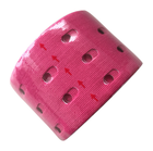 Кінезіо тейп Kinesiology Tape Madicare Punch перфорований панч тейп 5см х 5м рожевий - зображення 1