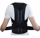 Корсет для розміщення постави болю в спині потребує допомоги 7775 3xl, чорний - зображення 5