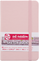 Блокнот для графики Royal Talens Art Creation 140 г/м2 9 х 14 см 80 листов Pastel Pink (8712079455866)