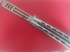 Нож складной тренировочный с чехлом Metalic AK8 акула, не острый для флиппинга - изображение 4