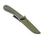 Нож фиксированный Gerber Spine Compact (длина: 213мм, лезвие: 94мм), оливковый, ножны пластик - изображение 3