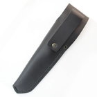 Нож фиксированный Mora Garberg Carbon (длина: 229мм, лезвие: 109мм, черн), черный, ножны кожа - изображение 3
