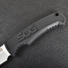 Нож фиксированный SOG Field Knife (длина: 216мм, лезвие: 102мм, сатин) - изображение 5