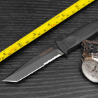 Нож фиксированный Gerber Guardian Back-Up, Tanto (длина: 183мм, лезвие: 83мм, черное) - изображение 4