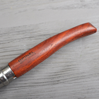 Нож складной Opinel Effiles №10 (длина: 225мм, лезвие: 100мм), дерево бубинга - изображение 5