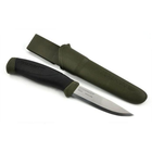 Ніж Morakniv 12494 Companion Green Heavy Duty MG Вуглецева сталь