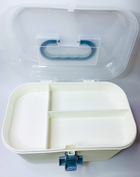Аптечка-органайзер для лекарств, контейнер пластиковый для медикаментов, размер: 27х16х18 см - изображение 3