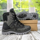 Мужские зимние тактические ботинки берцы Dago Style хаки с черным с камуфляжем 45 р (29 см) 3284 - изображение 3