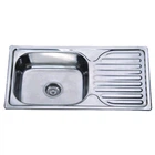 Мийка кухонна Zerix Z7642-08-180E (Satin) (ZX1602)