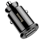 Автозарядное устройство Baseus Grain 2USB 3.1A Black (CCALL-ML01)