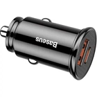 Автомобільний зарядний пристрій Baseus Circular Plastic CCALL-YS01 Type-C / USB 30W, Black - Refurbished