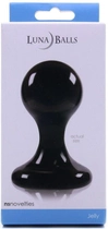 Анальна пробка NS Novelties Luna Balls Medium колір чорний (19502005000000000) - зображення 6