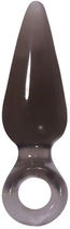 Анальная пробка Jolie Pleasures Jellie Buttplug Charcoal Large цвет черный (15767005000000000) - зображення 2
