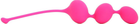 Вагинальные шарики Inya Orgasmic Balls цвет розовый (19505016000000000) - изображение 3