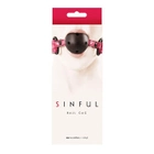 Дихаючий кляп Sinful Ball Gag колір рожевий (15715016000000000) - зображення 2