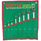 Комплект накидних ключів 6-22мм (кут 45 °) 8од. Toptul (hoz0007936)