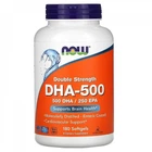 Жирні кислоти NOW DHA 500 Foods 180 капсул