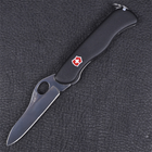 Нож складной, мультитул Victorinox Sentinel One Hand (111мм, 4 функций), черный 0.8413.M3 - изображение 2