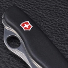 Нож складной, мультитул Victorinox Sentinel One Hand (111мм, 4 функций), черный 0.8413.M3 - изображение 5