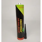 Герметик CROCODILE PU 210 FC 310 мл черный (1627)