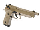 Пістолет SRC Beretta SR9A3 GBB CO2 Tan - зображення 3
